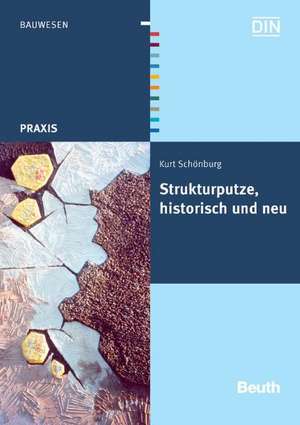 Strukturputze, historisch und neu de Kurt Schönburg