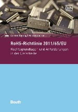 RoHS-Richtlinie 2011/65/EU de Carsten Ebeling