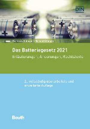 Das Batteriegesetz 2021 de Martin A. Ahlhaus