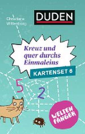 Weltenfänger: Kreuz und quer durch's Einmaleins (Kartenset 6) de Christiane Wittenburg