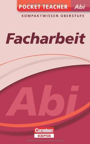 Pocket Teacher Abi Facharbeit de Werner Braukmann