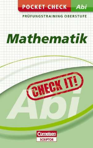 Pocket Check Abi Mathematik de Tobias Strenge