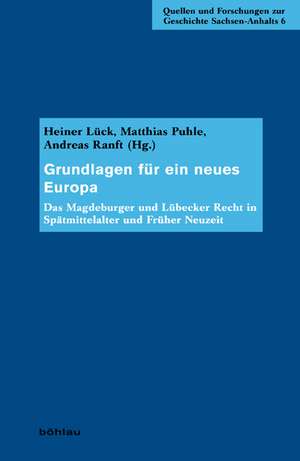 Grundlagen für ein neues Europa de Heiner Lück