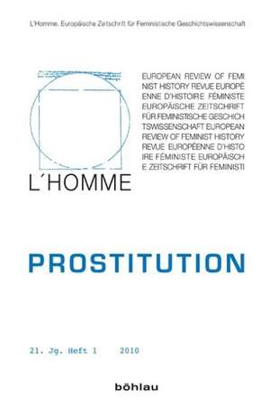 L'Homme 21/1. Prostitution