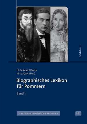 Biographisches Lexikon für Pommern Band 1 de Dirk Alvermann