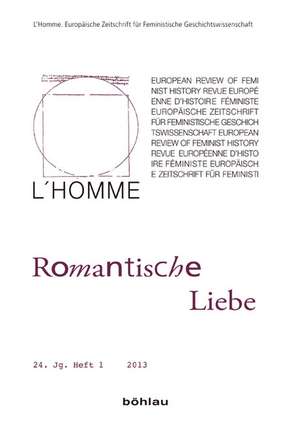 L'HOMME 24,1. Romantische Liebe de Christa Hämmerle