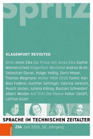 Klagenfurt Revisited de Joachim Sartorius