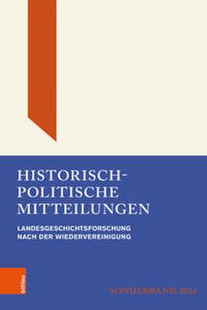 Historisch-Politische Mitteilungen de Michael Borchard