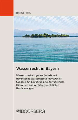 Wasserrecht in Bayern de Ulrich Drost