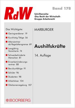 Aushilfskräfte de Horst Marburger