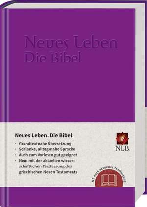 Neues Leben. Die Bibel - Standardausgabe, ital. Kunstleder orchidee