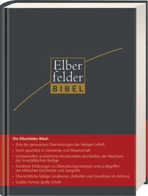 Elberfelder Bibel - Großausgabe, ital. Kunstleder mit Registerstanzung