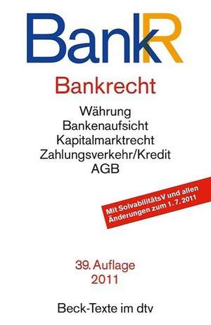 Bankrecht (BankR)