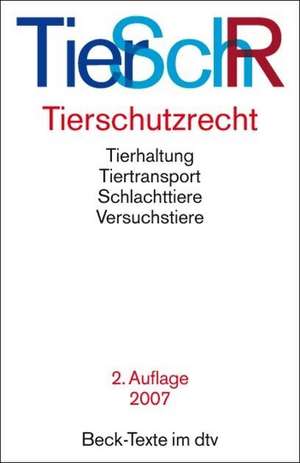 Tierschutzrecht