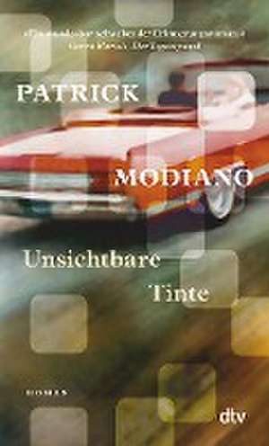 Unsichtbare Tinte de Patrick Modiano