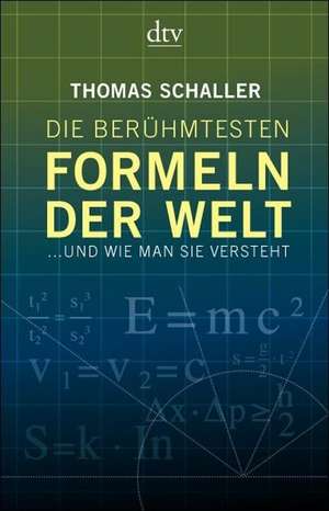 Die berühmtesten Formeln der Welt de Thomas Schaller