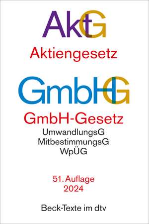 Aktiengesetz, GmbH-Gesetz