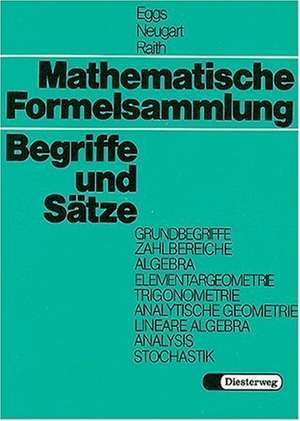 Mathematische Formelsammlung de Herbert Eggs