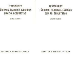 Festschrift zum 70. Geburtstag für Jescheck, Hans-Heinrich de Theo Vogler