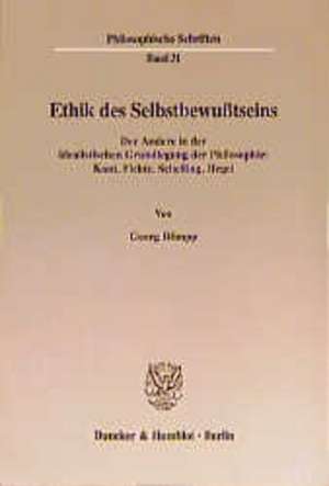 Ethik des Selbstbewußtseins de Georg Römpp