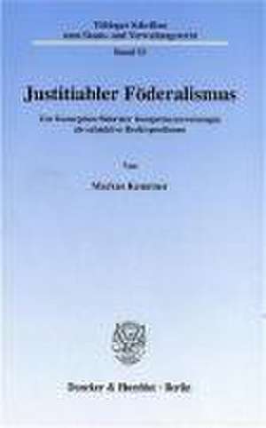 Justitiabler Föderalismus. de Markus Kenntner