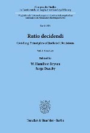 Ratio decidendi. de W. Hamilton Bryson