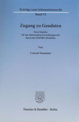 Zugang zu Geodaten de Conrad Neumann