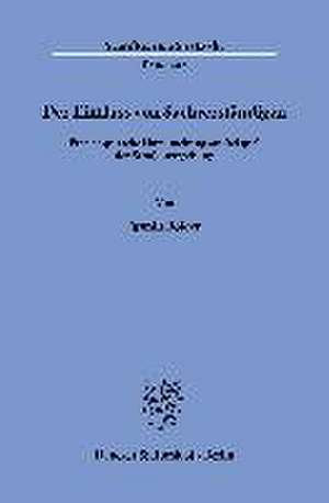 Der Einfluss von Sachverständigen. de Jasmin Roider