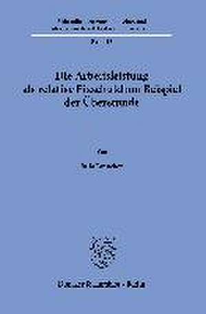 Die Arbeitsleistung als relative Fixschuld am Beispiel der Überstunde de Julia Breucker