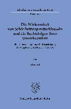 Die Wirksamkeit von Schönheitsreparaturklauseln und die Rechtsfolgen ihrer Unwirksamkeit de Otto Fock