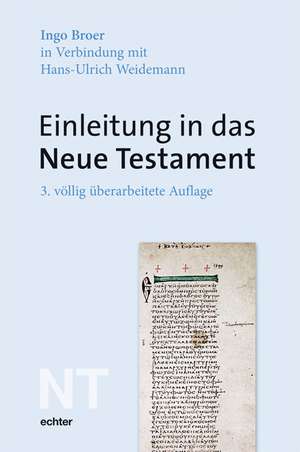 Einleitung in das Neue Testament de Ingo Broer