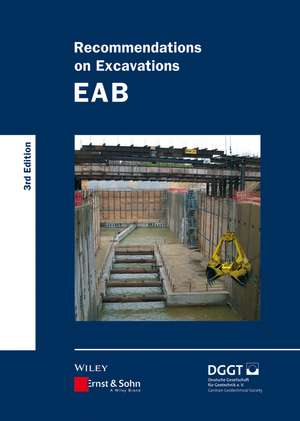 Recommendations on Excavations 3e de Deutsche Gesell
