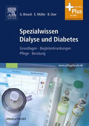 Spezialwissen Dialyse und Diabetes de Gerd Breuch