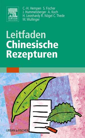 Leitfaden Chinesische Rezepturen de Carl Hermann Hempen