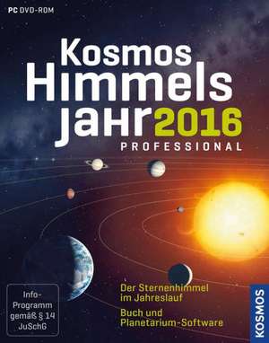 Kosmos Himmelsjahr professional 2016 de Hans-Ulrich Keller