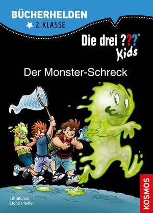 Die drei ??? Kids, Bücherhelden 2. Klasse, Der Monster-Schreck de Boris Pfeiffer