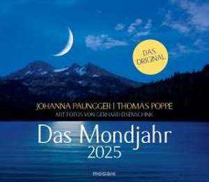 Das Mondjahr 2025 - Wandkalender de Johanna Paungger