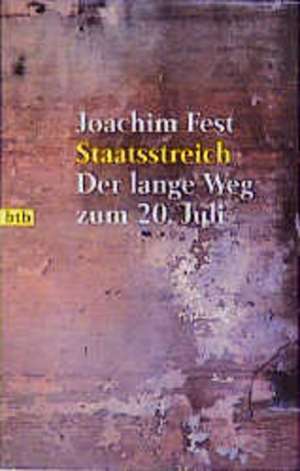 Staatsstreich de Joachim Fest