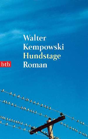 Hundstage de Walter Kempowski