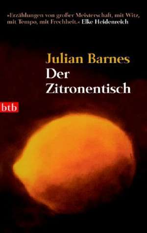 Barnes, J: Zitronentisch