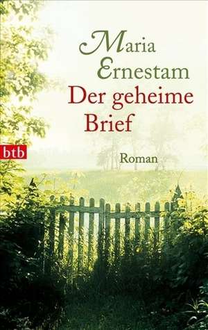 Der geheime Brief de Maria Ernestam