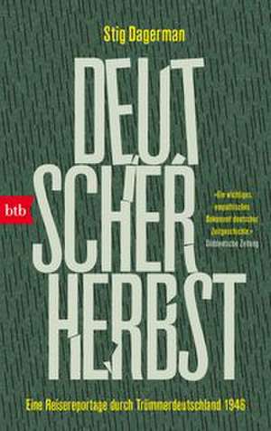 Deutscher Herbst de Stig Dagerman