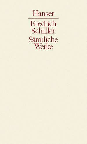 Werke 5 de Friedrich von Schiller