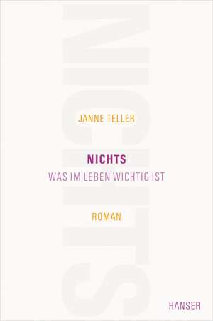 Nichts de Janne Teller