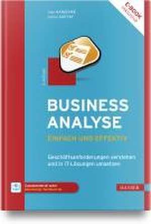 Business-Analyse - einfach und effektiv de Inge Hanschke