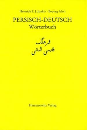 Persisch-Deutsch Worterbuch: Agyptisch - Syrisch - Marokkanisch de Heinrich F. J. Junker