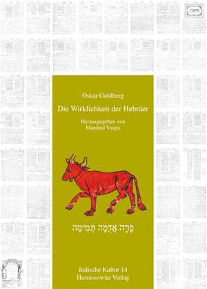 Die Wirklichkeit Der Hebraer: Altagyptische Architekturelemente Vom Neuen Reich Bis Zur Spatantike de Oskar Goldberg