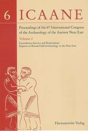 Proceedings of the 6th International Congress of the Archaeology of the Ancient Near East