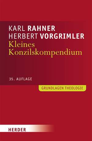 Kleines Konzilskompendium de Karl Rahner