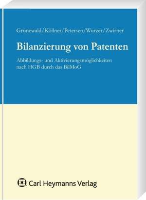 Bilanzierung von Patenten de Theo Grünewald